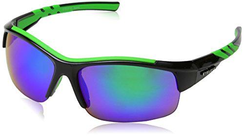 Eyelevel Meteor Gafas de sol deportivas, Black (Black/Green)