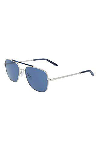 Calvin Klein CK21104S Gafas de Sol, Silver, Talla única para Hombre