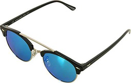 MSTRDS Sunglasses April Gafas de Sol, blk/Blue, Talla única