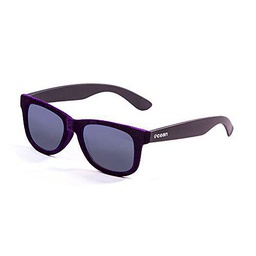 Ocean Sunglasses Beach Gafas de Sol, Unisex, Morado (Violeta Velvet/Patillas Negras/Ahumada)