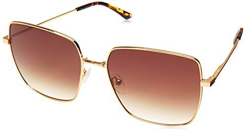 Calvin Klein CK20135S Gafas de Sol, Shiny Gold/Khaki Gradient