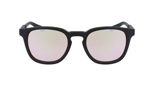 Dragon Finch Ll Gafas, Negro Mate/Lente Luma Rose Gold Ion