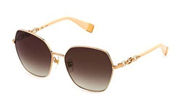 Furla SFU531 Gafas, Shiny Rose Gold with Col.Parts