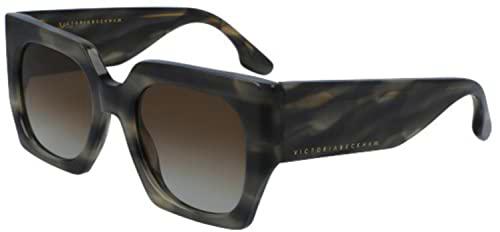 Victoria Beckham VB608S, Gafas Mujer, Grigio Fumé, 52