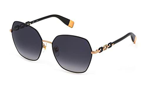 Furla SFU531S Gafas, SH.Rose Gold W/Black Parts, 58 para Mujer