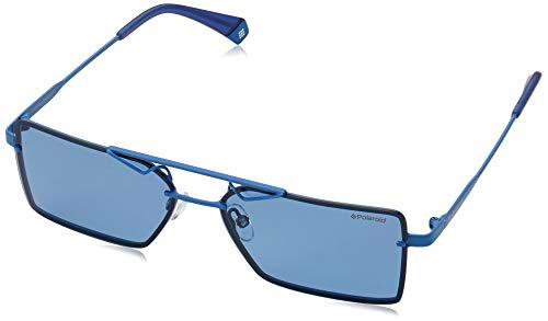 Polaroid PLD 6093/S gafas de sol, AZUL, 56 Unisex Adulto