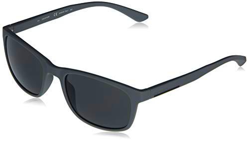 Calvin Klein CK20544S Gafas de Sol, Matte Grey/Solid Smoke