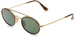 Ray-Ban 912131 Gafas de Sol, Gold, 52 Unisex