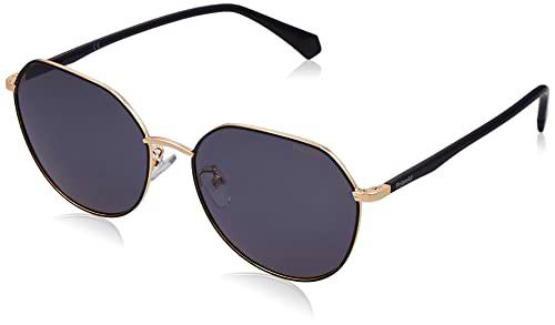 Polaroid PLD 4106/g/s Sunglasses, RHL/M9 Gold Black, 59 Womens