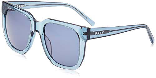 DKNY DK513S Gafas de Sol, Crystal Cadet Blue, Taille Unique para Mujer