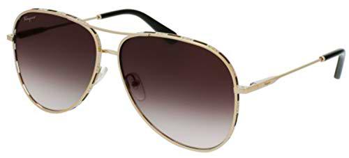 FERRAGAMO SF268S Gafas, Rose Gold/Black, 62 para Mujer