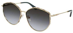 FERRAGAMO SF264S Gafas, Rose Gold/Grey, 60 para Mujer