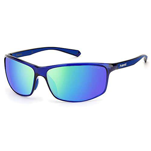 Polaroid PLD 7036/s Sunglasses, PJP/5Z Blue, 63 Unisex-Adult