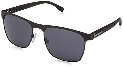 BOSS BOSS 0984/S Gafas, Matt Black/GY Grey, 57 Hombres