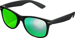 MSTRDS Sunglasses Likoma Mirror Gafas, Negro (Black/Green 4440)