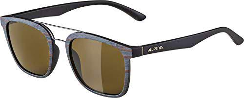 Alpina Caruma I Gafas, Marrón Y Gris Mate, Talla única Unisex-Adult