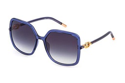 Furla SFU536 Gafas, BLU Trasparente LUCIDO, 58 para Mujer