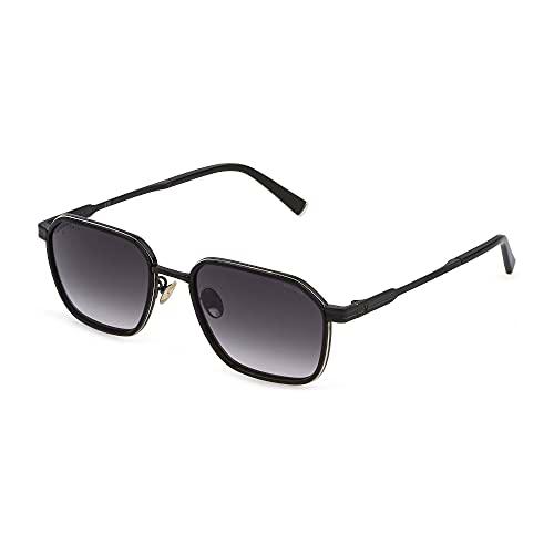 Police SPLC56 Sunglasses, negro brillante con piezas de paladio brillante