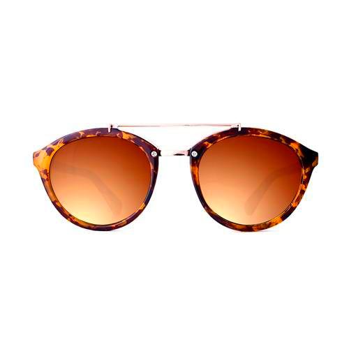 Maltessa Volutto Gafas de Sol, Carey/Marrón, 52 Unisex