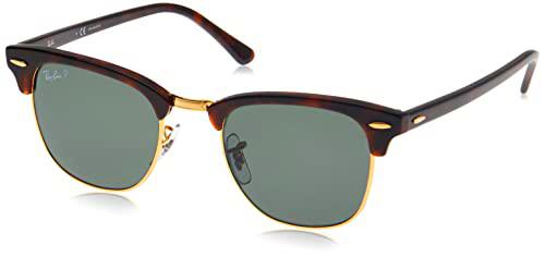 Ray-Ban 0RB3016 Gafas de Sol, Negro, 49 para Hombre