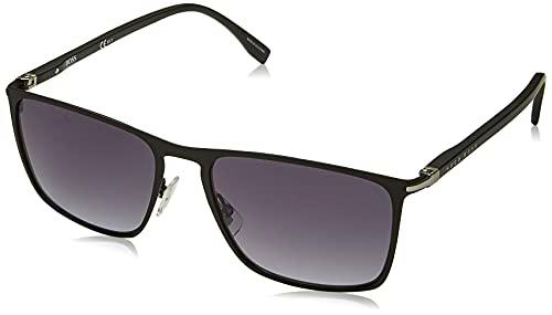 BOSS Hugo 1004/S Gafas, Matt Black/GY Grey, 56 Hombres