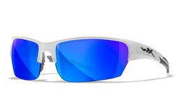 Wiley X Saint Gafas De Sol, Espejo Azul, S-M Unisex