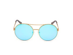 Guess GU7559 28X 60 Monturas de Gafas, Dorado (Oro Rosã LucidoBLU Specchiato)