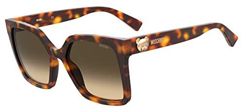 MOSCHINO MOS123/S Gafas, 05L, 55 para Mujer