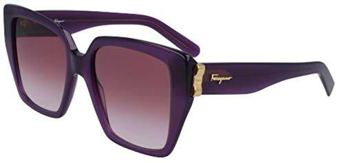 FERRAGAMO SF968S Gafas, Opaline Violet, 55 para Mujer