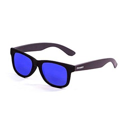 Ocean Sunglasses Beach Gafas de Sol, Unisex, Negro (Negro Velvet/Patillas Negras/Azul revo)