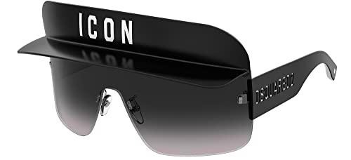 DSQUARED2 ICON Icon 0001/S Gafas, 807/9o Black, 99 para Hombre