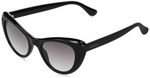 HAVAIANAS Conchas Gafas de Sol, Negro, 50 para Mujer