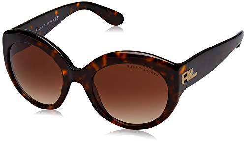 Ralph Lauren 0Rl8159 Gafas de Sol, Dark Havana, 53 para Mujer