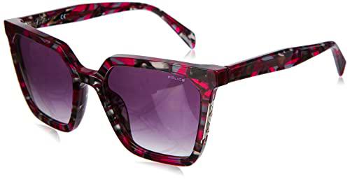 Police Spld33 Gafas de Sol, marrón, 54 Chaqueta-91,44 cm Talla Unisex Adulto