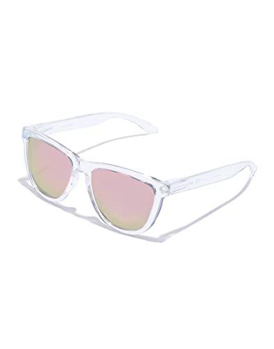 HAWKERS One Raw POLARIZADA Sunglasses, Oro Rosa/Transparente