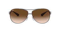 Ray-Ban Mod. 3386 Gafas de Sol, Gunmetal, 67 para Hombre