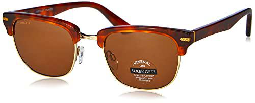 Serengeti Chadwick Gafas, Shiny Classic Havana Shiny Light Gold