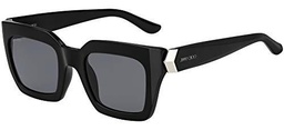 Jimmy Choo Mask/S M3 Gafas, Black/GY Grigio, 50 Mujeres