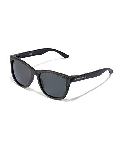 HAWKERS CARBON ONE Gafas de sol, Unisex Adulto, Carbono / Oscuro Polarizado