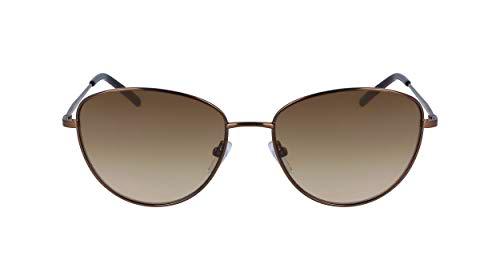 DKNY DK103S Gafas de sol, Brown, 56 MM, 16 MM, 135 MM para Mujer