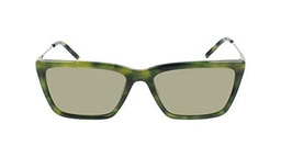 DKNY DK709S Gafas, Green Horn, Taille Unique para Mujer