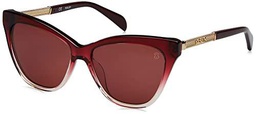 TOUS STOA85 Gafas, Grad.Bordeaux, 55 para Mujer