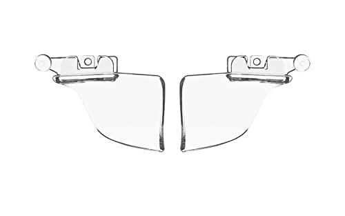 Wiley X Wx Alfa Removable Side Shield Clear Gafas, Blanco