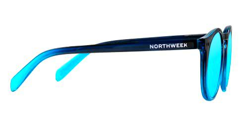 NORTHWEEK Emerald Crystal Gafas, Azul-Negro, Adulto Unisex Adulto