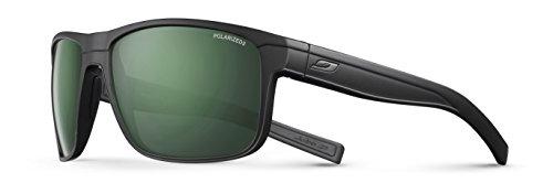 Julbo Renegade Gafas de Sol, Negro Opaco/Negro, Talla única Unisex Adulto