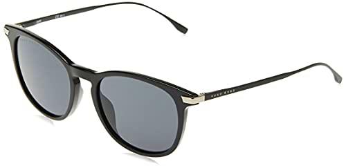 BOSS Hugo 0987/S Gafas, Black/GY Grey, 53 Hombres