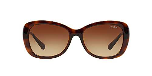 Vogue 0Vo2943Sb Gafas de Sol, Dark Havana, 55 para Mujer