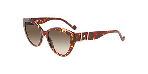 Liu Jo LJ760S Gafas, Dark Tortoise, 53 para Mujer