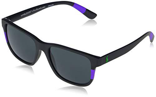 Ralph Lauren POLO 0PH4137 Gafas de Sol, Matte Black Rubber Purple