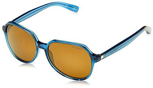 Polaroid PLP-108-YF9-2P Gafas de Sol, Azul, 56 para Mujer